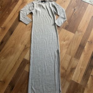Black Goat cashmere and silk maxi dress